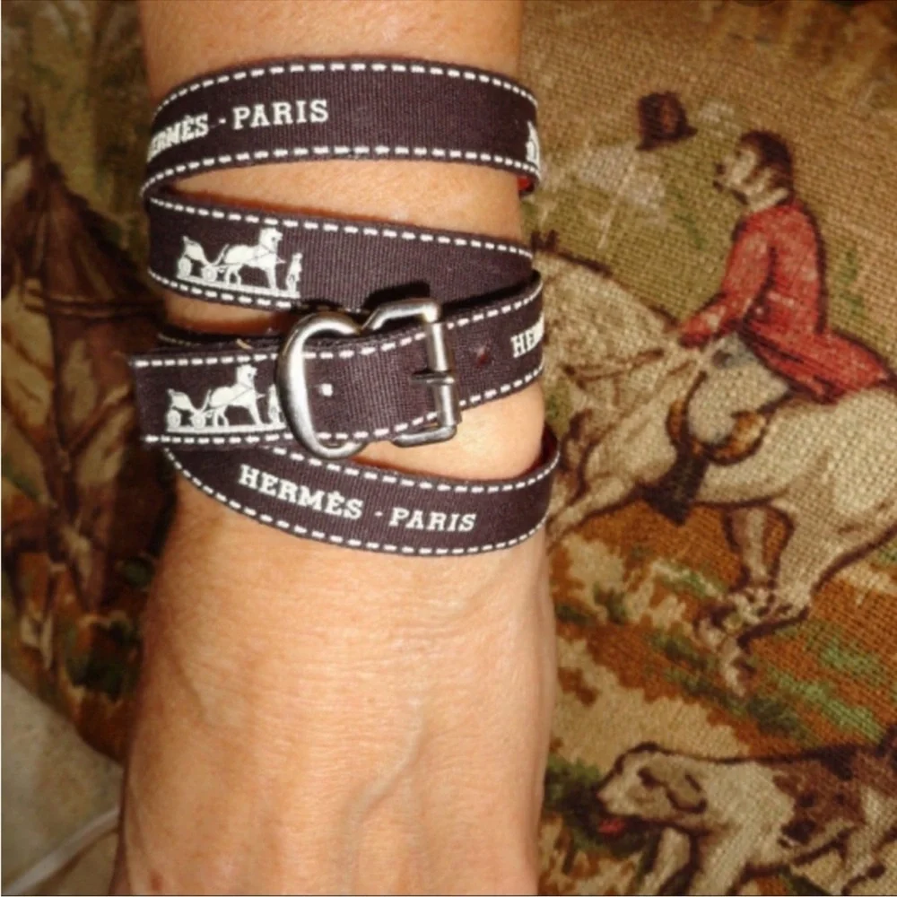 Hermes classic wrapping ribbon - Picture 3 of 4